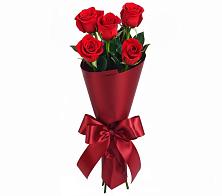 Букет 5 Красных роз Эдлесс Лав в Тонкино