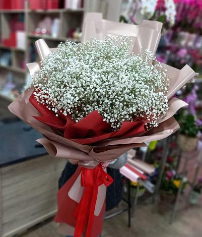 Букет цветов из: Гипсофила в Тонкино