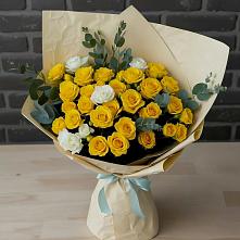 Букет цветов из:  Розы #REPLACE_PRED# Тонкино