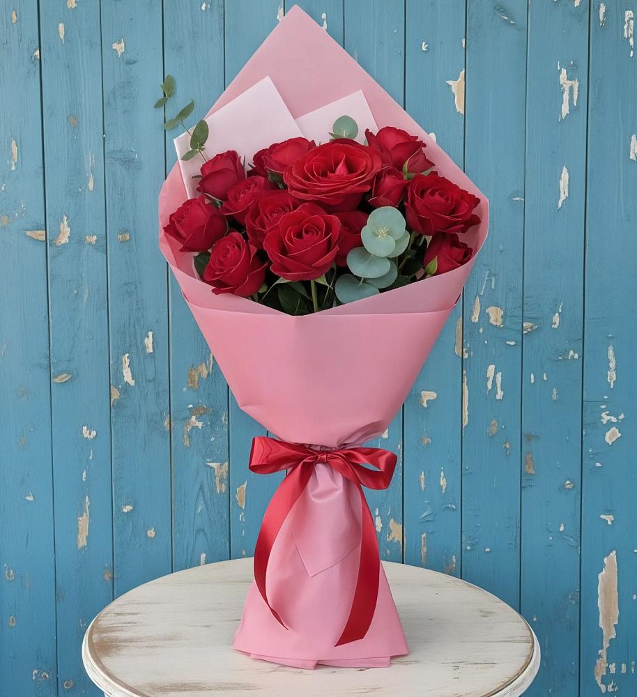 Букет цветов из: Розы в Тонкино