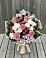 Букет цветов из: Альстромерии, Гвоздики, Розы и Хризантемы в Тонкино