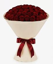 Букет 101 Бордовая роза Блэк Бакарра #REPLACE_PRED# Тонкино