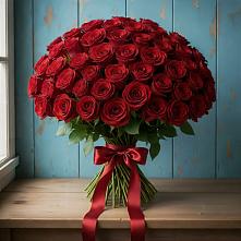 Букет Красные розы Блэк Меджик #REPLACE_PRED# Тонкино