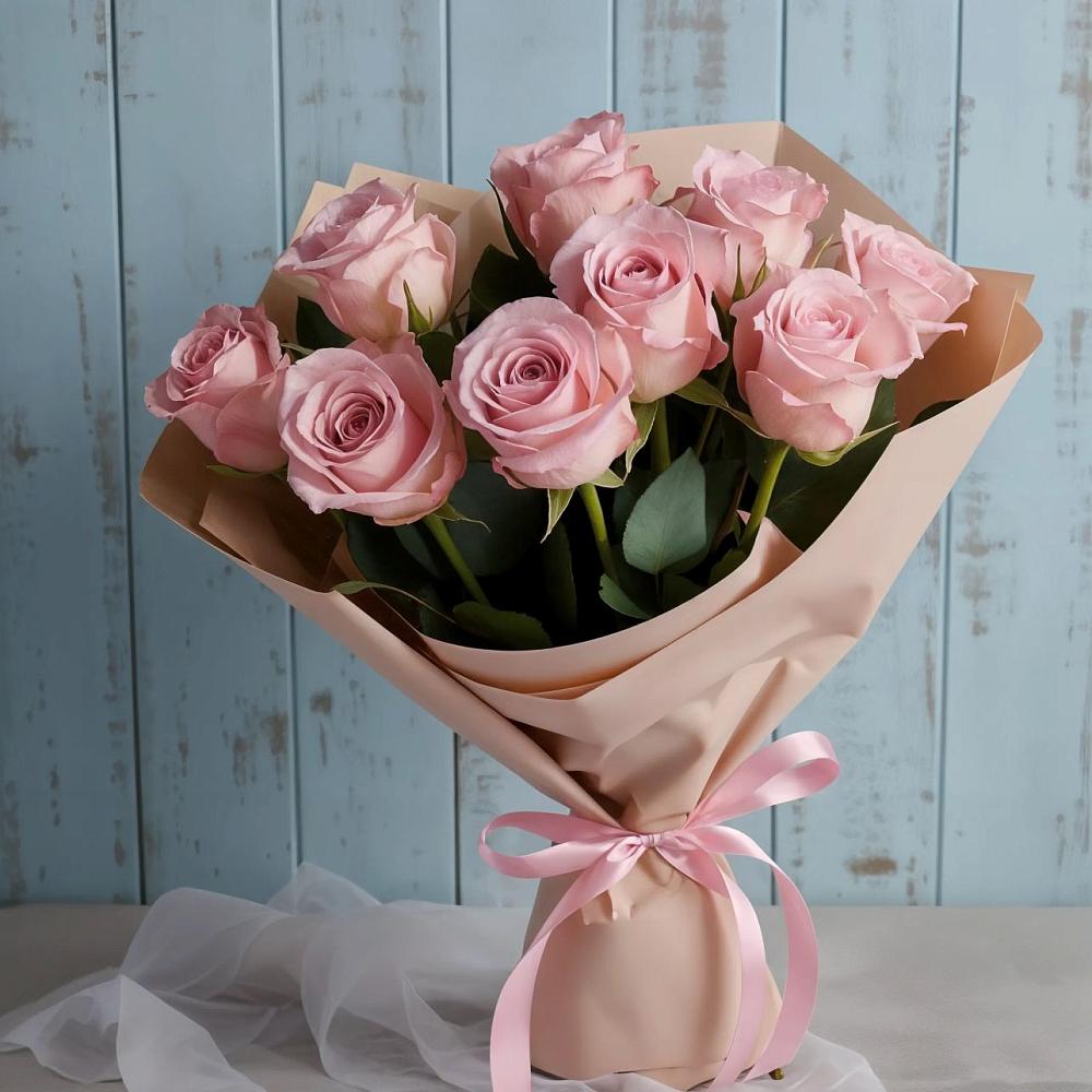 Букет цветов из: Розы в Тонкино