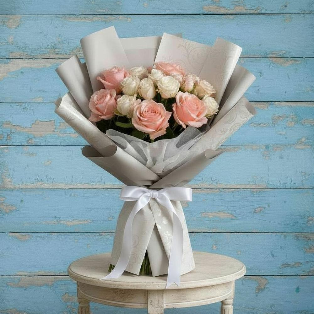 Букет цветов из: Розы в Тонкино