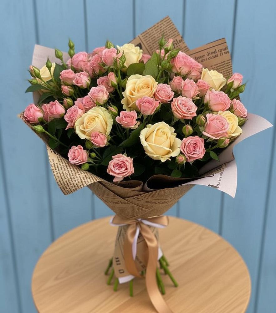 Букет цветов из: Розы в Тонкино