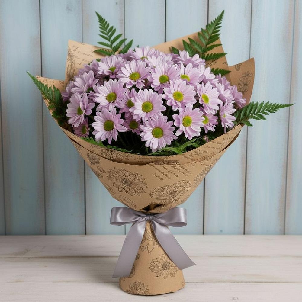 Букет цветов из: Хризантемы в Тонкино