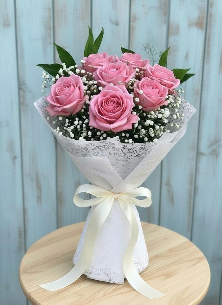 Букет цветов из: Розы в Тонкино