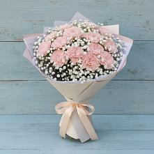 Букет цветов из:  Гвоздики в Тонкино