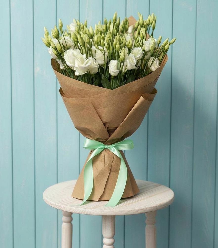 Букет цветов из: Лизиантусы в Тонкино