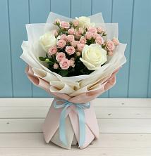 Букет цветов из:  Розы в Тонкино