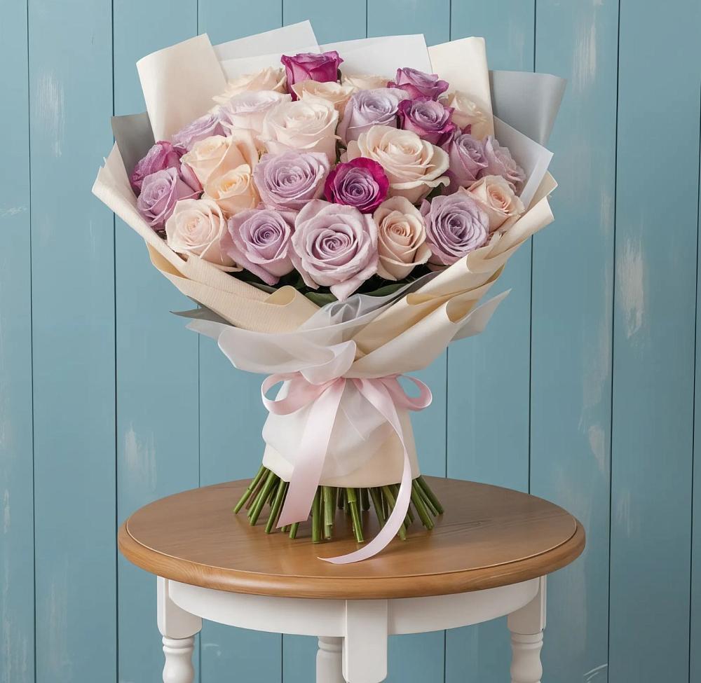 Букет цветов из: Розы в Тонкино