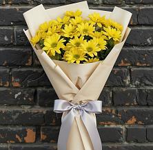 Букет цветов из:  Хризантемы #REPLACE_PRED# Тонкино
