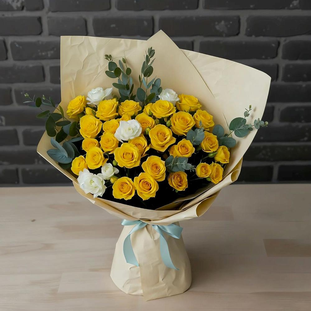 Букет цветов из: Розы в Тонкино