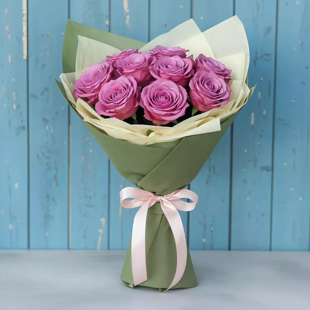 Букет Розы Фёрст Леди в Тонкино