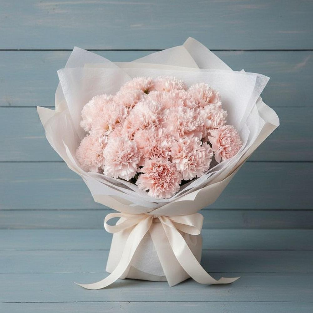 Букет цветов из: Гвоздики в Тонкино