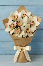 Букет цветов из:  Орхидеи и Розы #REPLACE_PRED# Тонкино